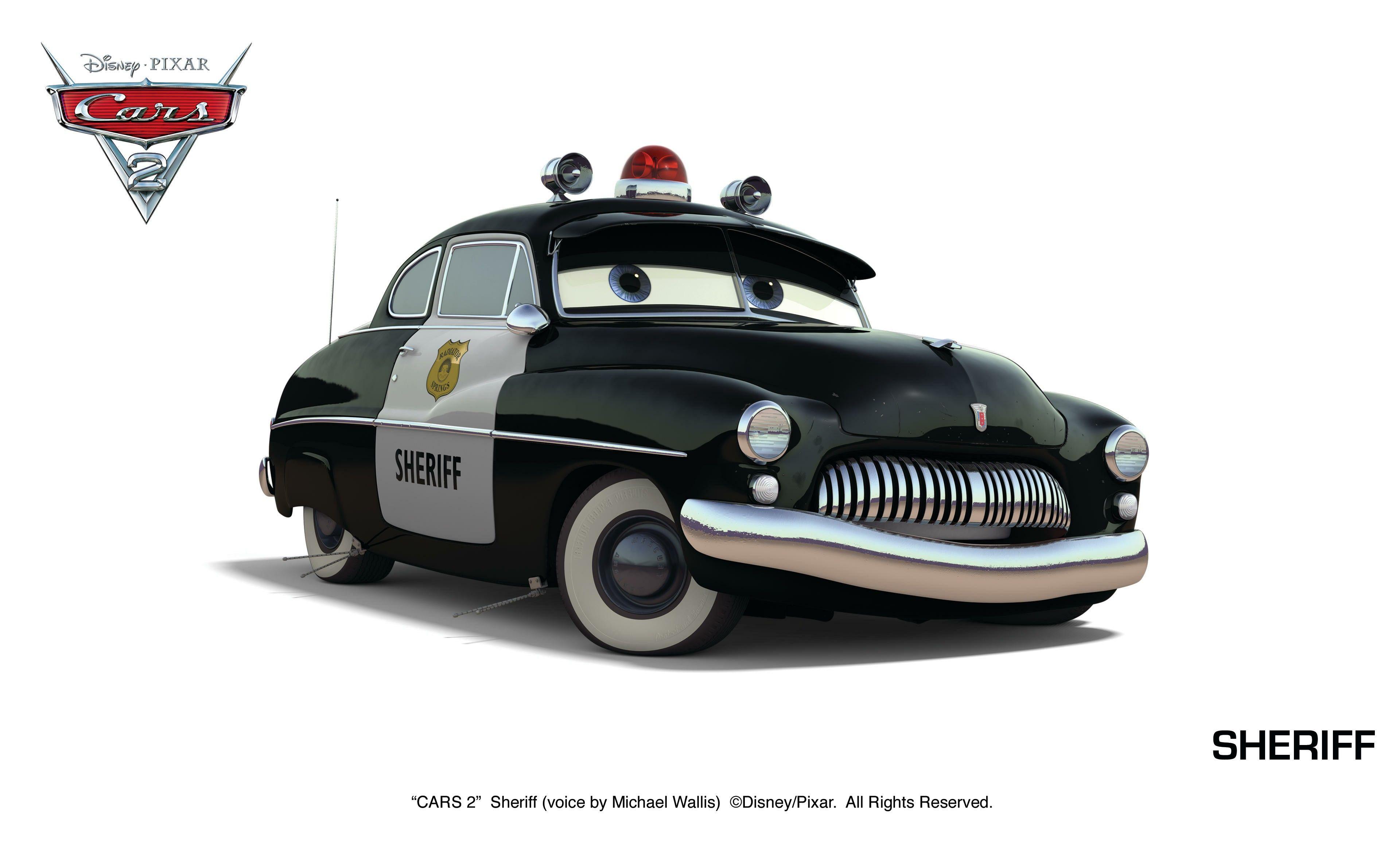 3840x2376 Sheriff Cars Wallpaper