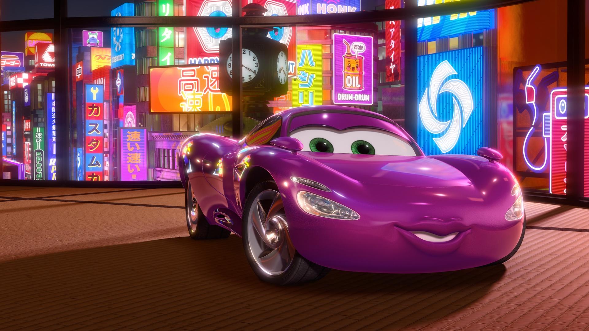 1920x1080 Holley Shiftwell in Cars 2 Movie Wallpaper in jpg format for free download