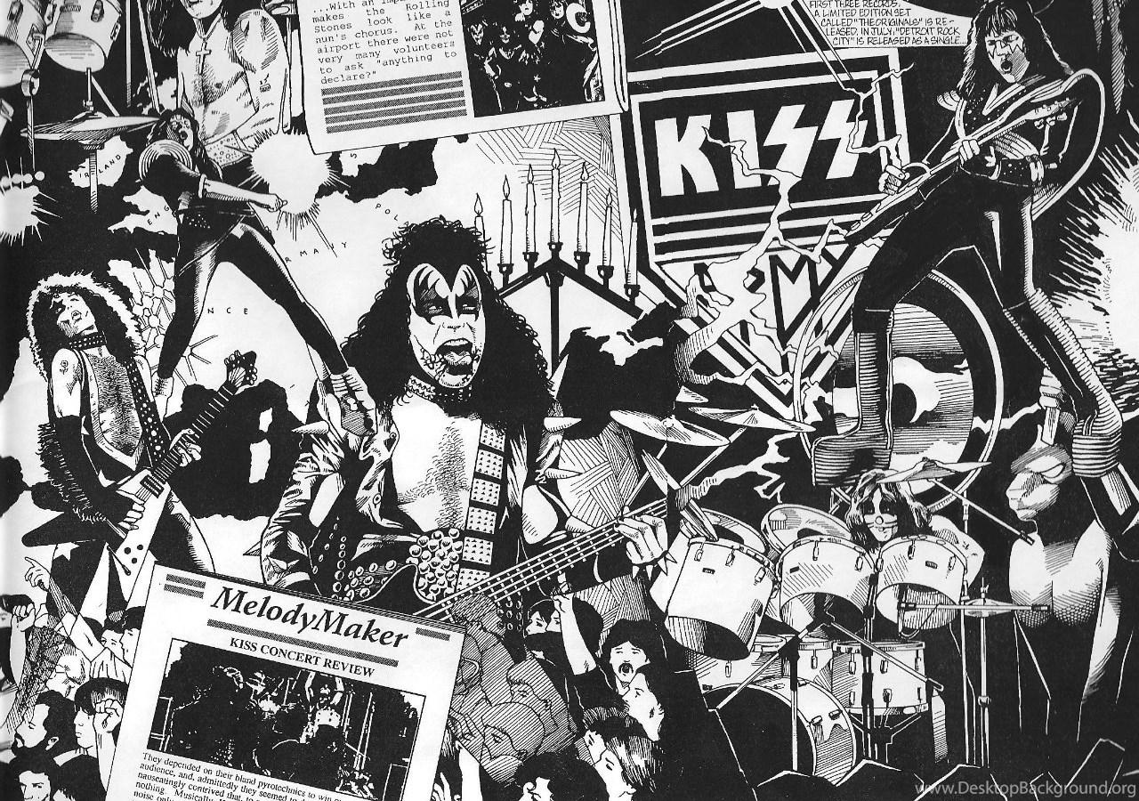1280x900 Kiss Logo Wallpaper 102221 Desktop Background