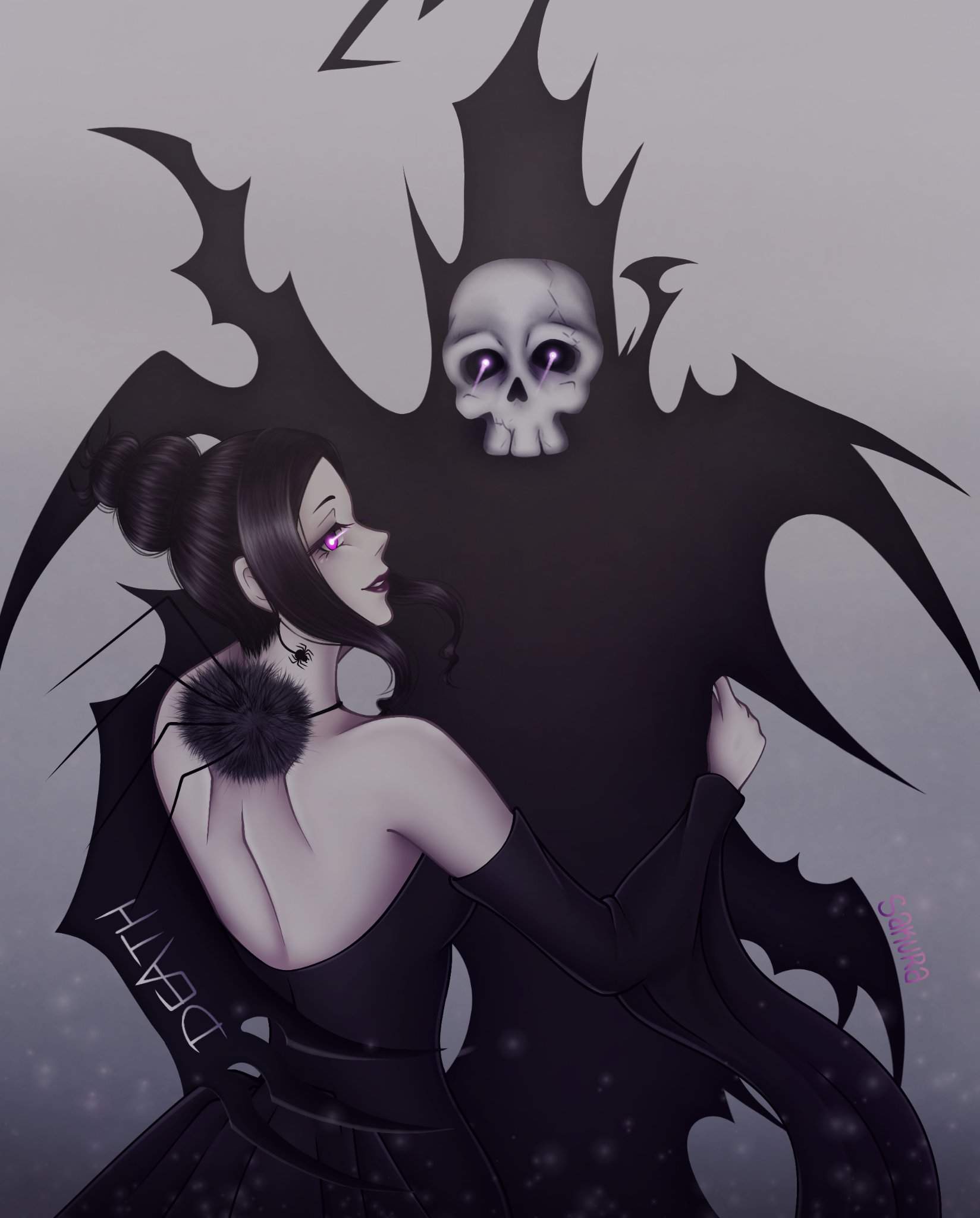 1648x2048 Death and Arachne. Soul Eater Amino