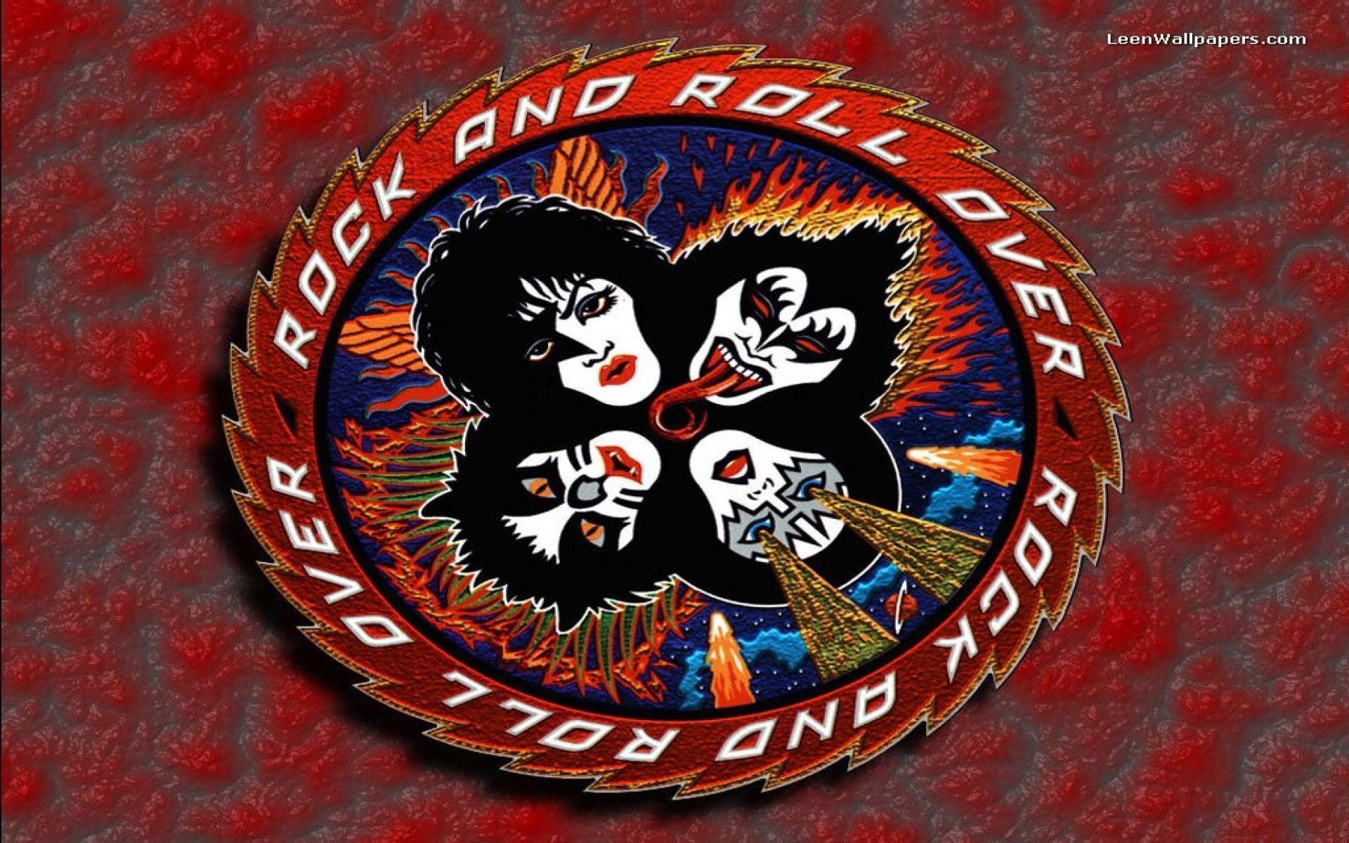 1920x1200 Kiss Rock And Roll Over Wallpaper