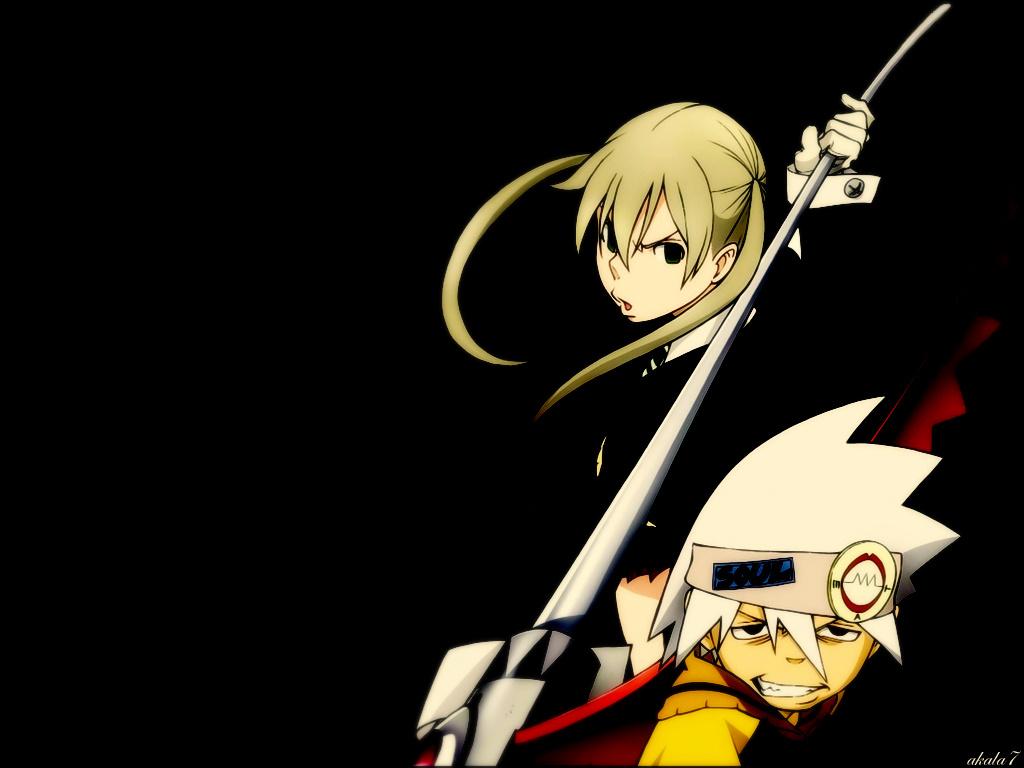 1024x768 Soul☠Eater(Soul & Maka) eater wallpaper