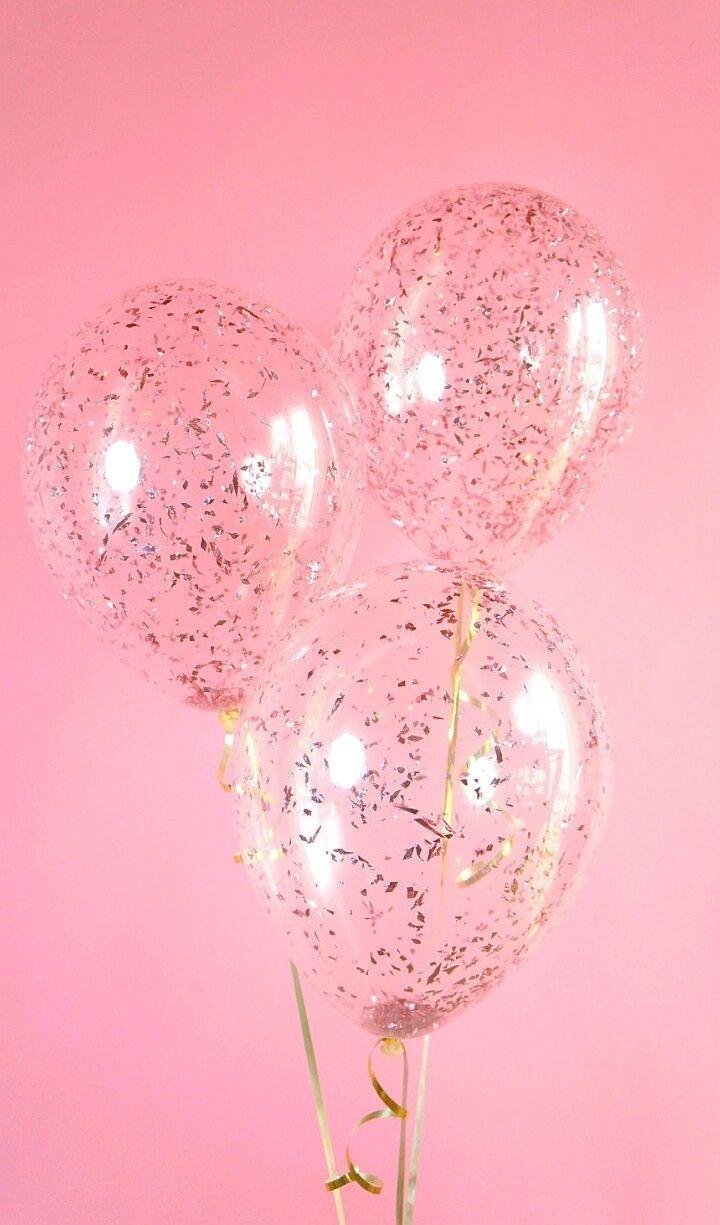 720x1225 Transparent balloon. ♡ p i n k. Wallpaper, Birthdays