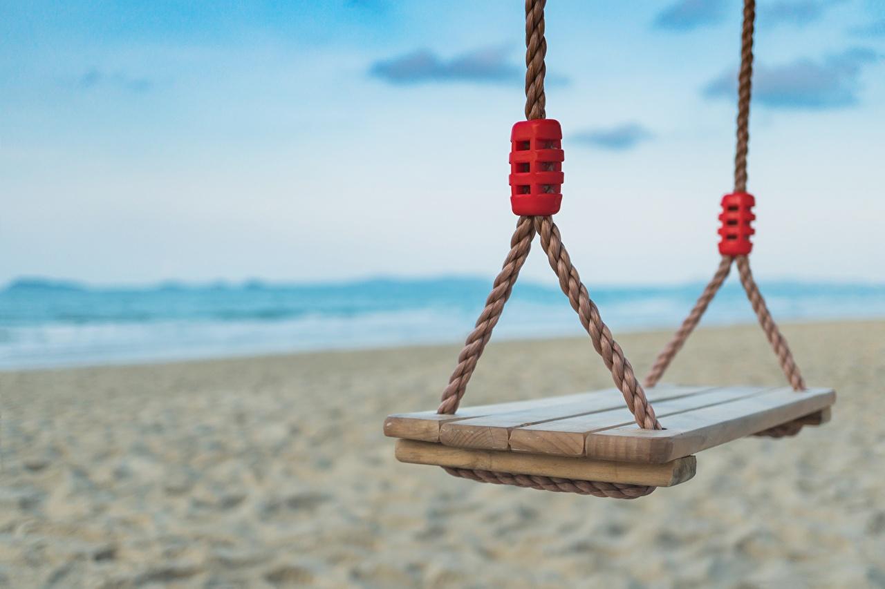 1280x853 image Swing blurred background beaches Closeup
