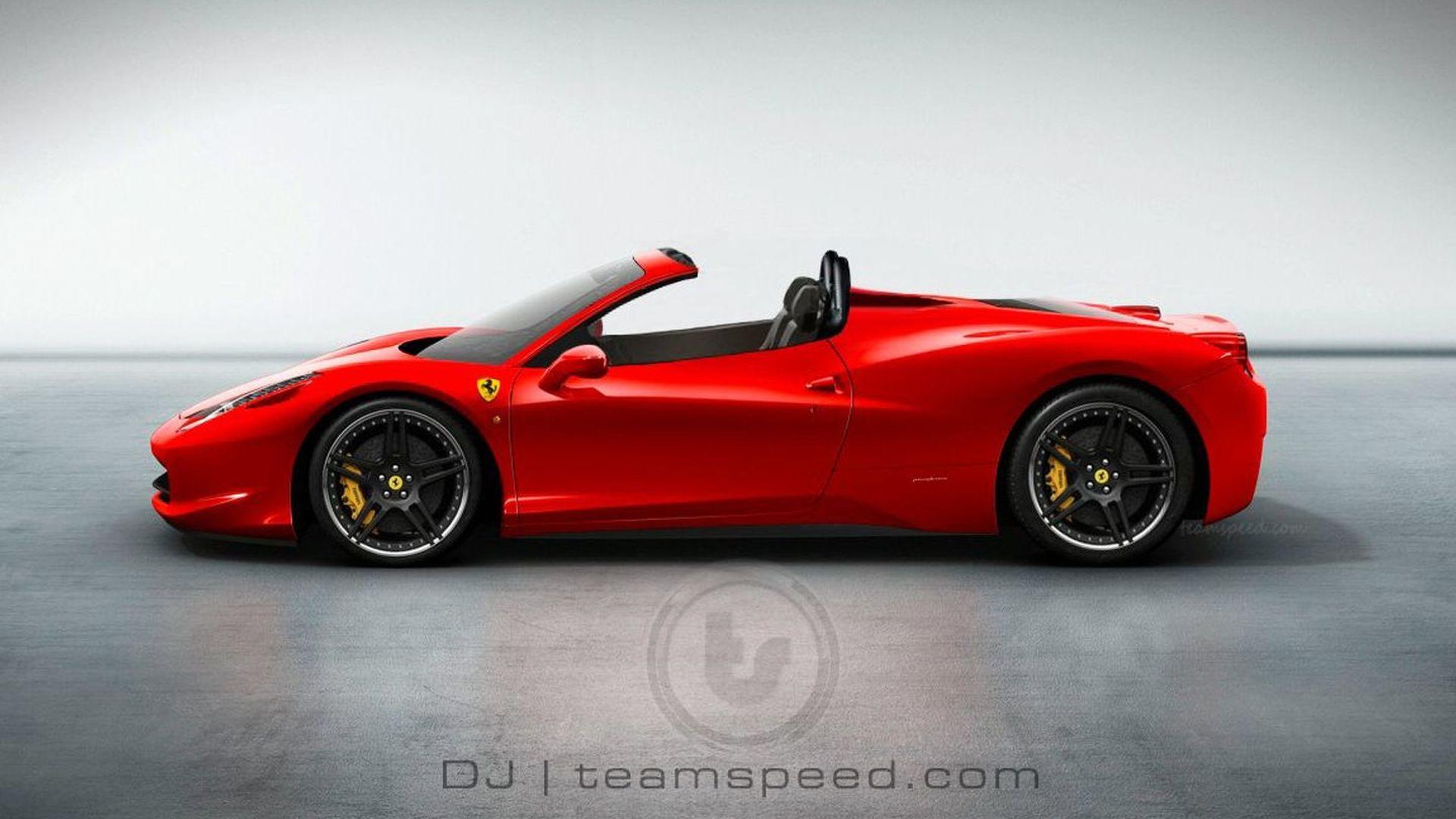 1920x1080 Rendered Speculation: More Ferrari 458 Italia Spider