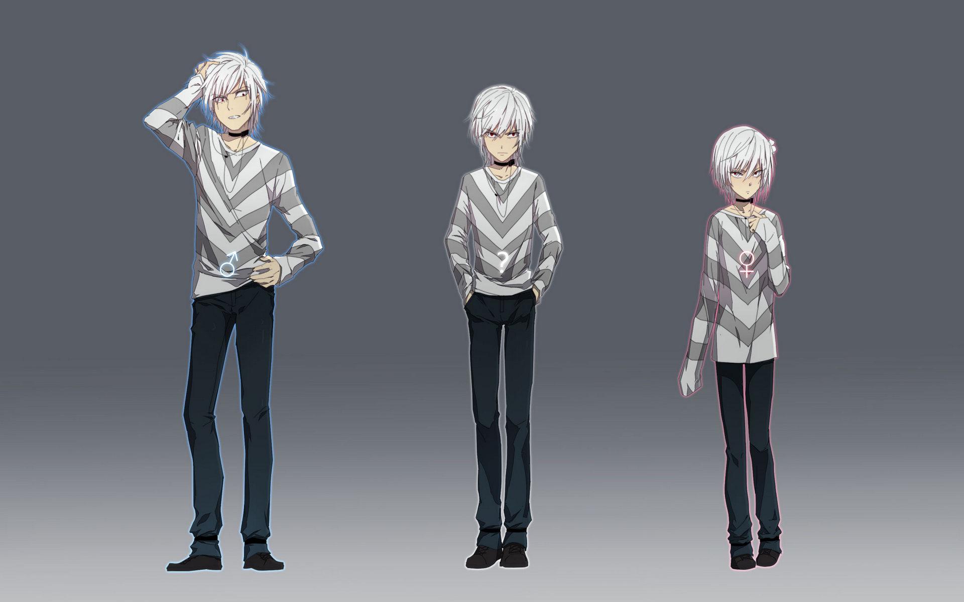 Design das personagens de Toaru Kagaku no Accelerator