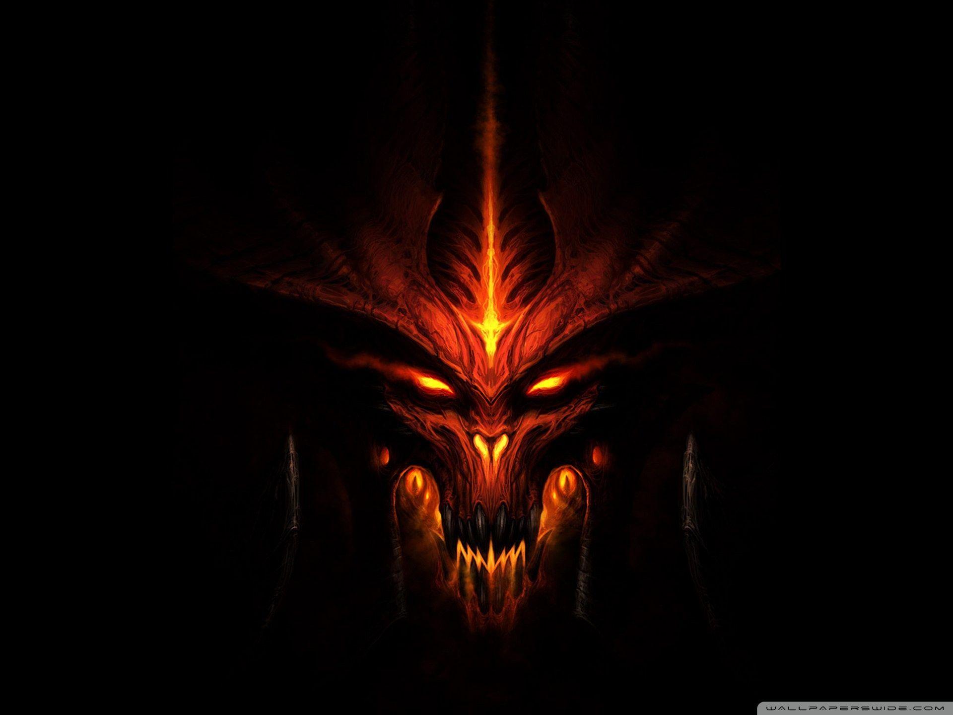 1920x1440 Fire Monster Wallpaper