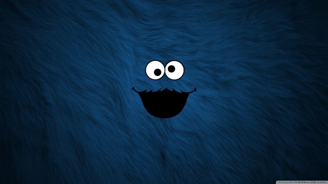 1366x768 Cookie Monster Wallpaper