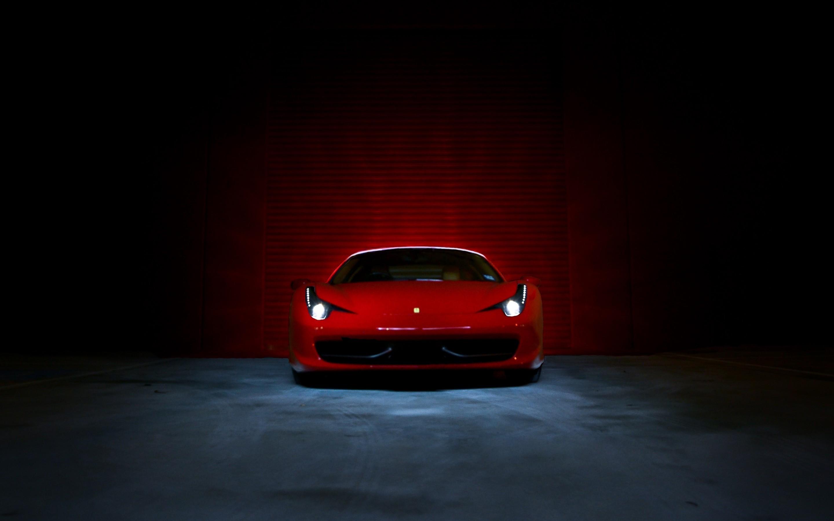 2880x1800 Ferrari 458 Italia Red HD Wallpaper