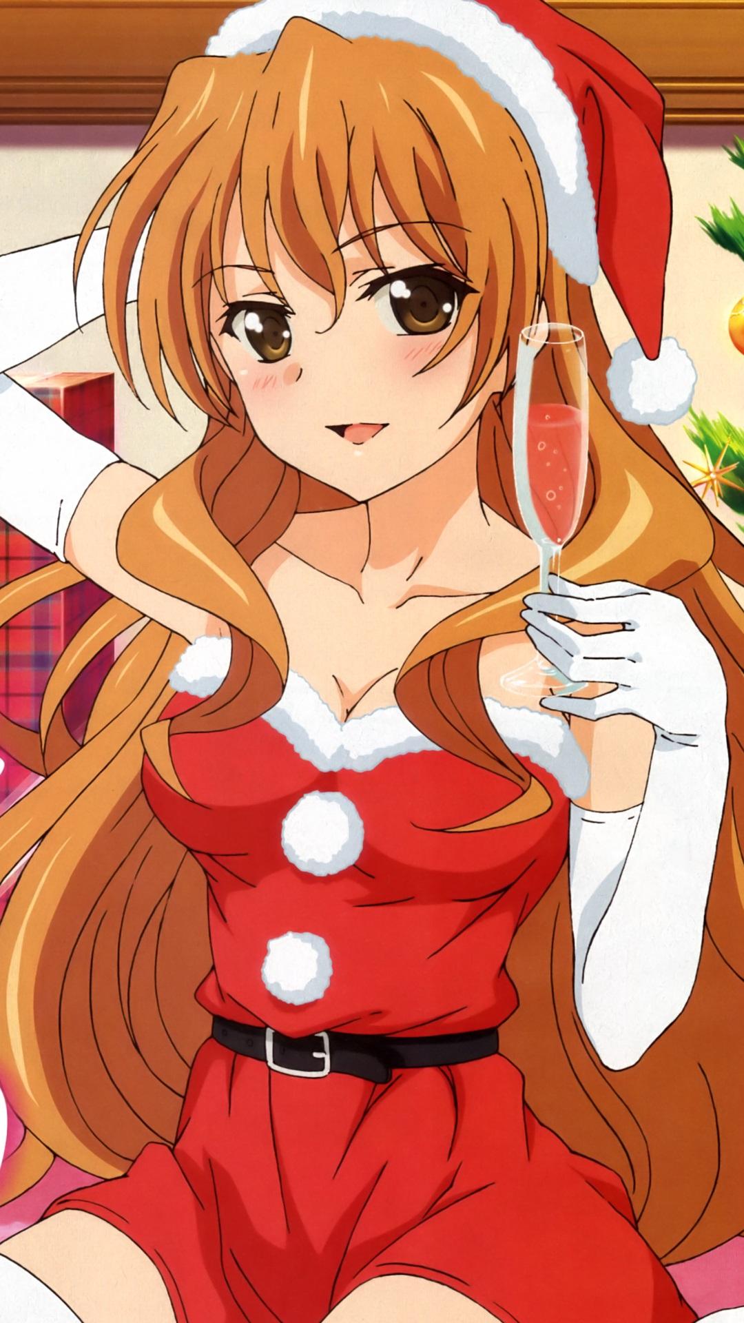 1080x1920 Christmas anime.Golden Time Sony Xperia Z wallpaper.1080×1920