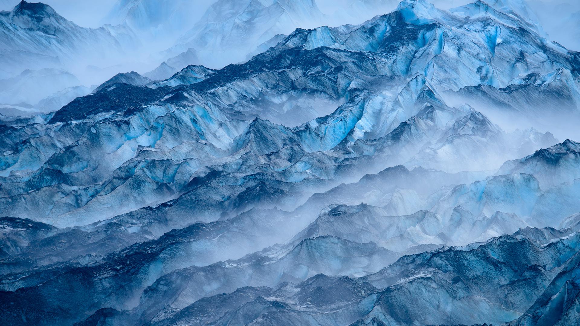 1920x1080 Download 1920x1080 wallpaper snow mountains, aerial view, nature, full hd, hdtv, fhd, 1080p, 1920x1080 HD image, background, 8090