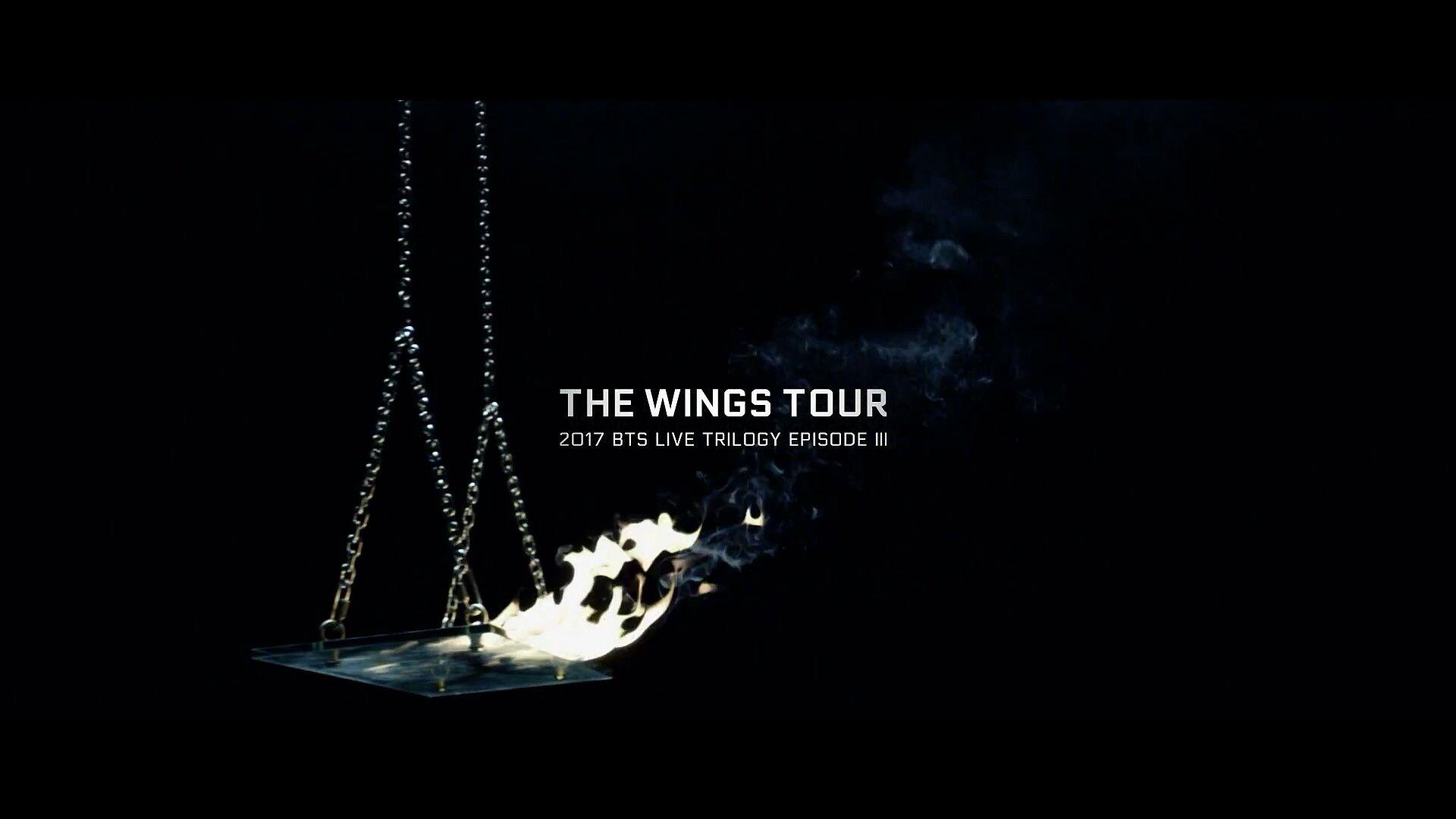 1920x1080 BTS Wings Tour Wallpaper