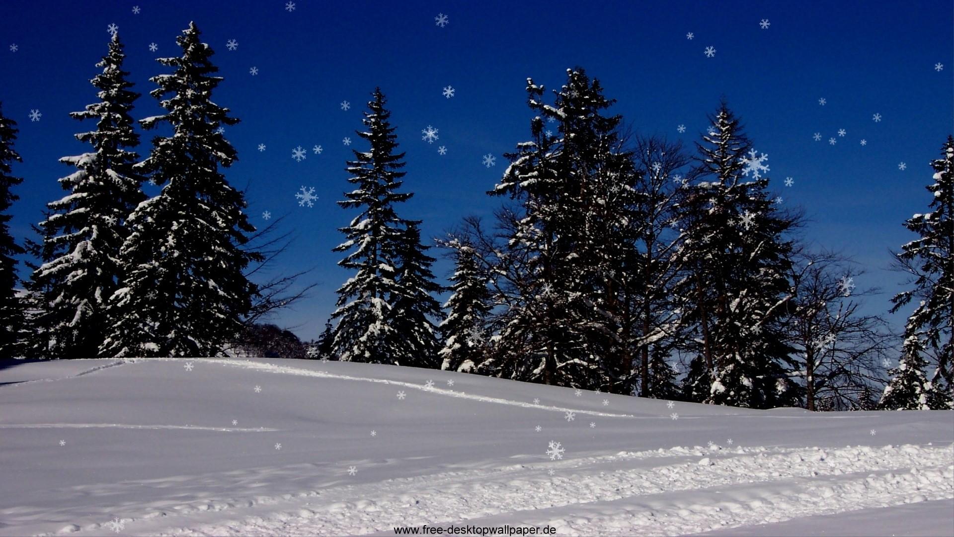 1920x1080 Desktop Wallpaper Snowy Night Scenes