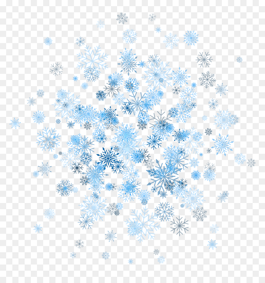 860x920 Snowflakes Decoration Png Clip Art Image Snowflake Transparent Background, Png Download