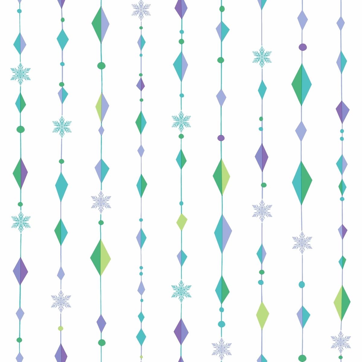 1200x1200 Disney Frozen Snowflake Diamond Wallpaper. Wallpaper And Borders. The Mural Store