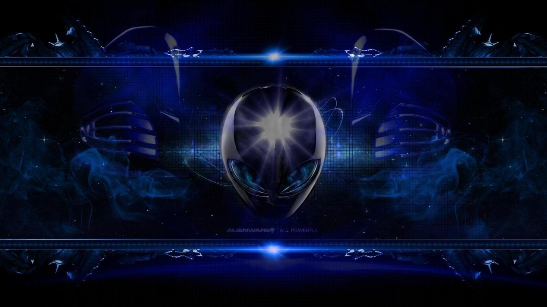 1920x1080 Blue alienware wallpaper