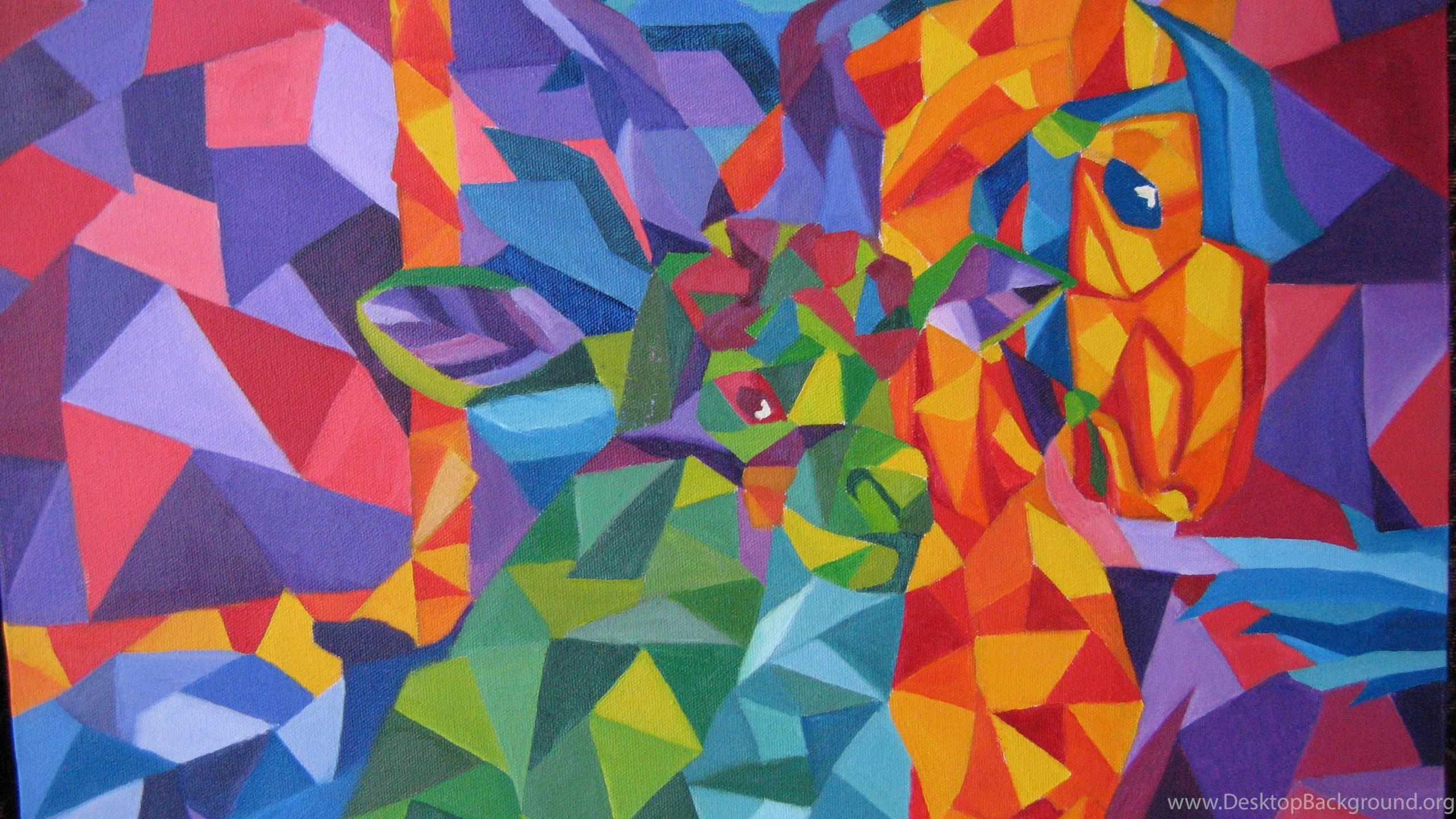 2560x1440 Picasso Cubism Wallpaper Image Uncalke.com Desktop Background