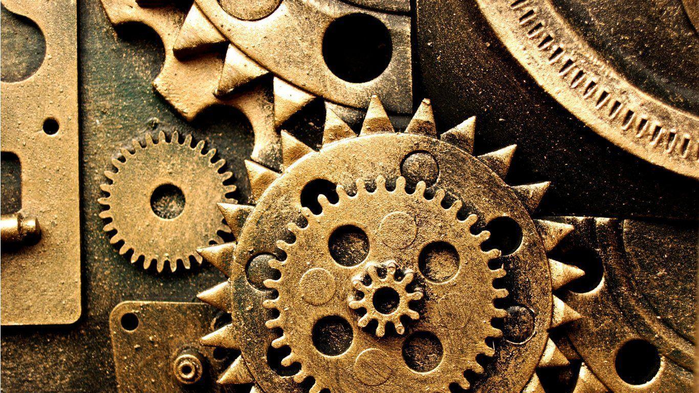 1366x768 Mechanical Wallpaper