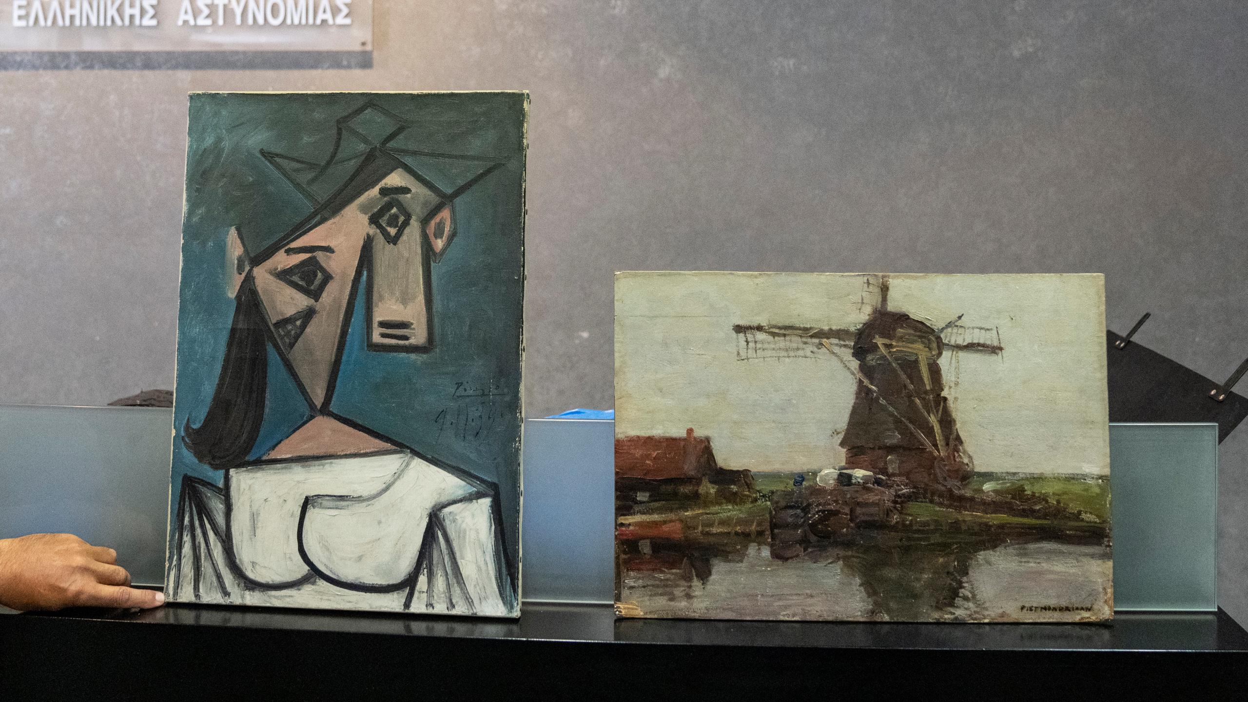 2560x1440 Greek construction worker arrested for Picasso work theft