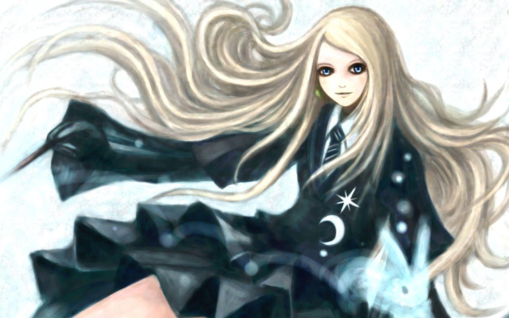 1680x1050 Luna Lovegood Potter Anime Image Board