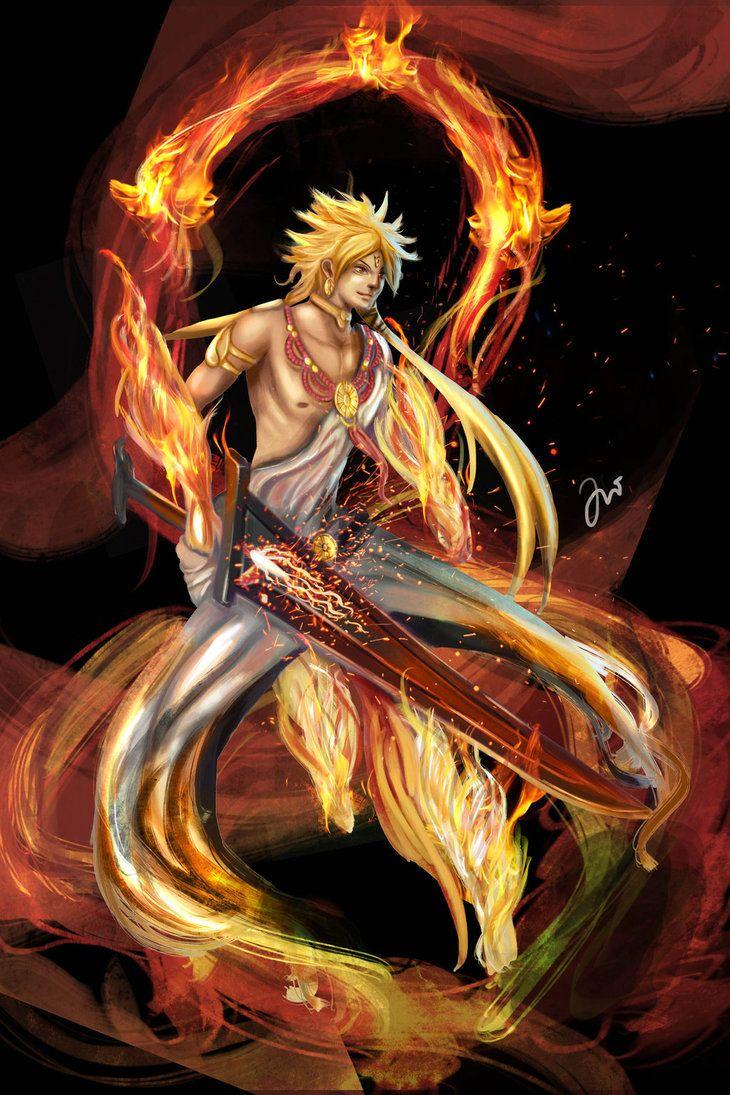 730x1095 Alibaba Saluja (Amon Djinn Equip) by Jcomaeda. Magi, Anime magi, Djinn