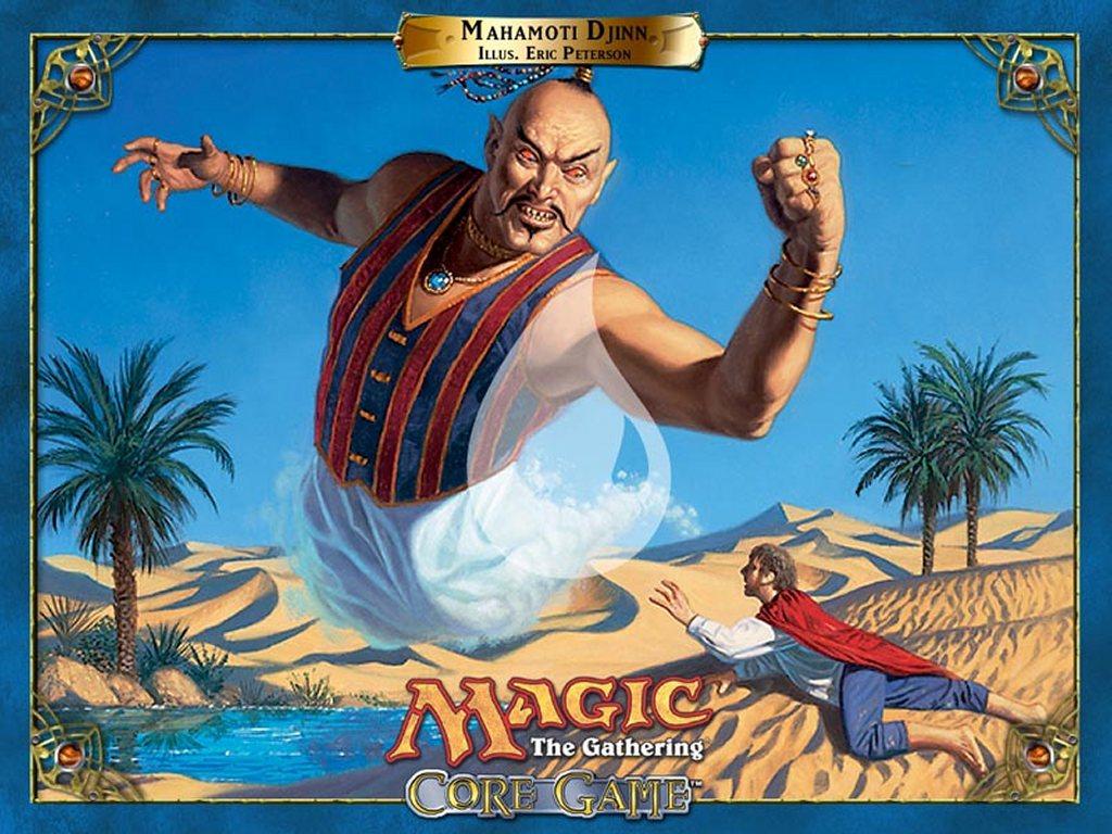 1024x768 My Free Wallpaper Wallpaper : Magic the Gathering 8th Edition