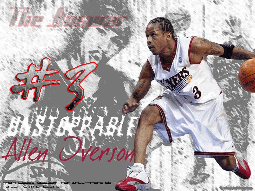 1024x768 Collection : allen iverson crossover wallpaper (HD Download)