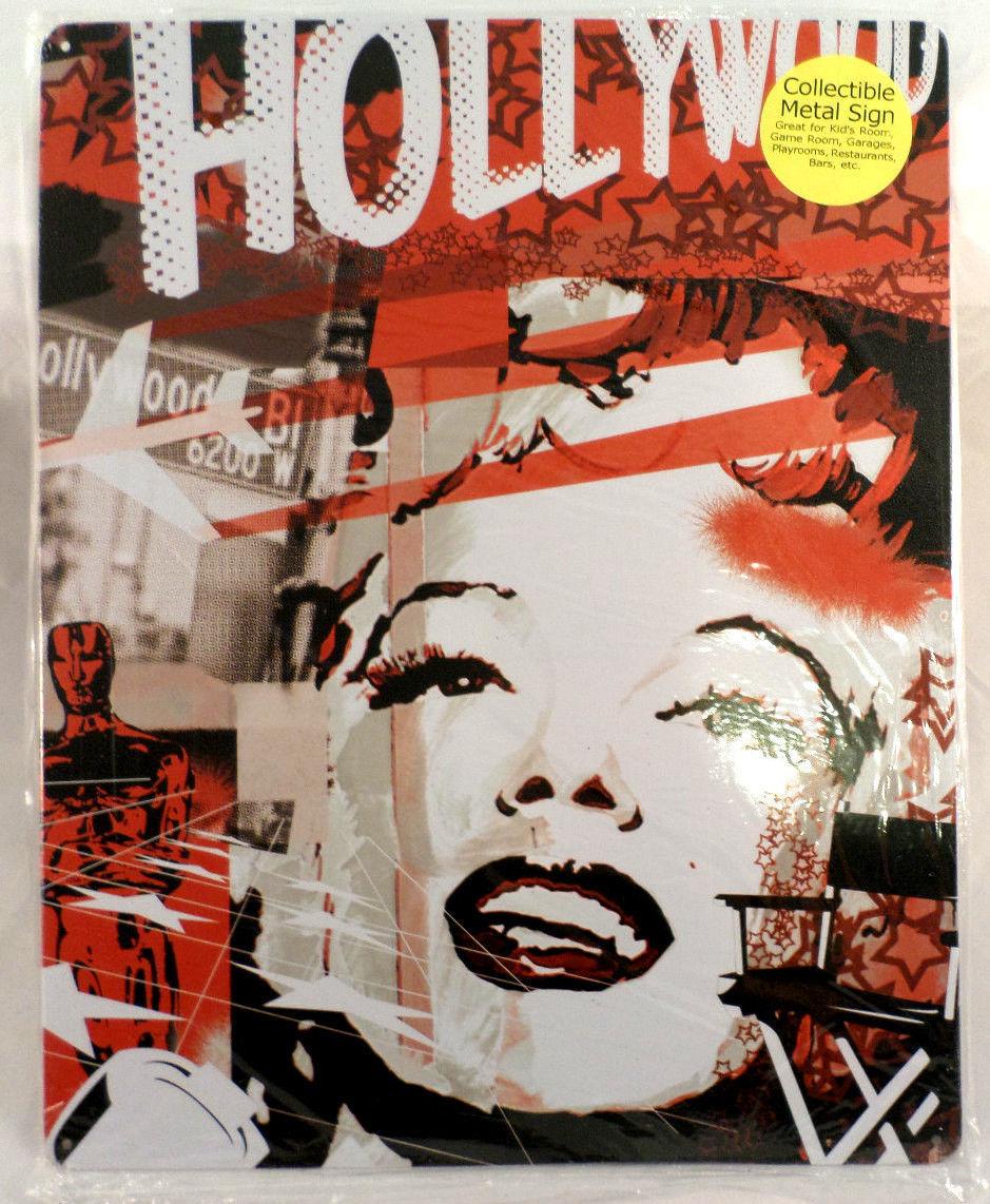 939x1142 Marilyn Monroe With Collage Background Artistic Metal Sign
