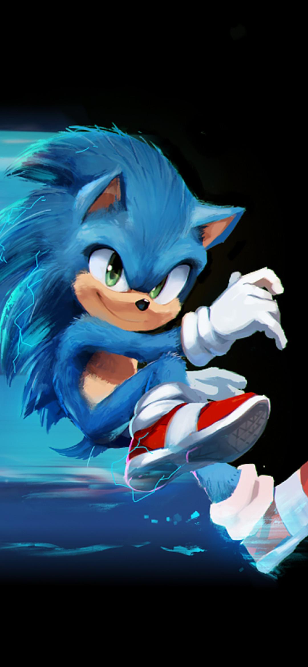 1080x2340 Sonic the Hedgehog Artwork 1080x2340 Resolution Wallpaper, HD Movies 4K Wallpaper, Image, Photo and Background
