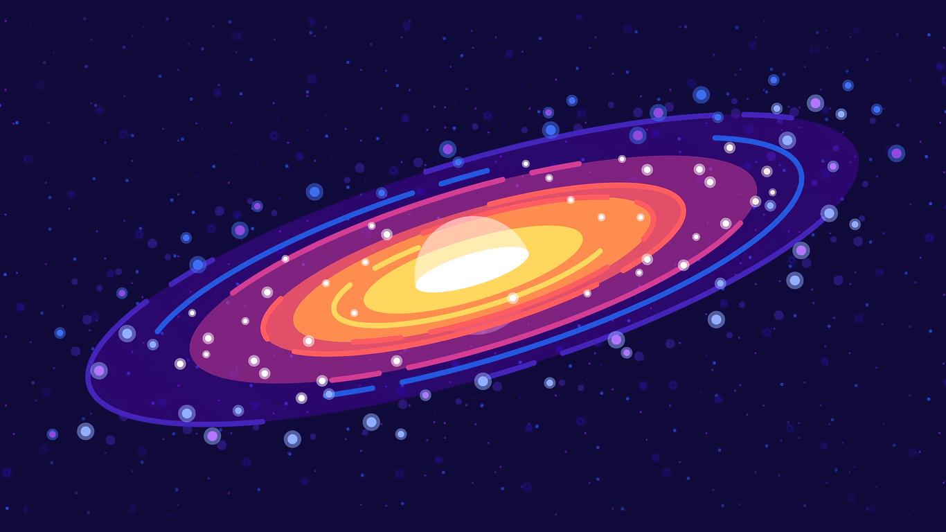 1366x768 Space Minimal Art 4k 1366x768 Resolution HD 4k Wallpaper, Image, Background, Photo and Picture