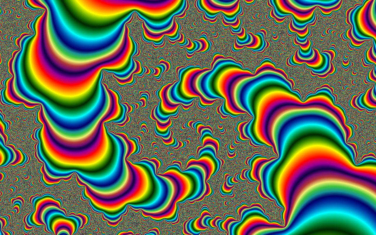 1280x800 Rainbow Psychedelic Wallpaper Background for Powerpoint Templates