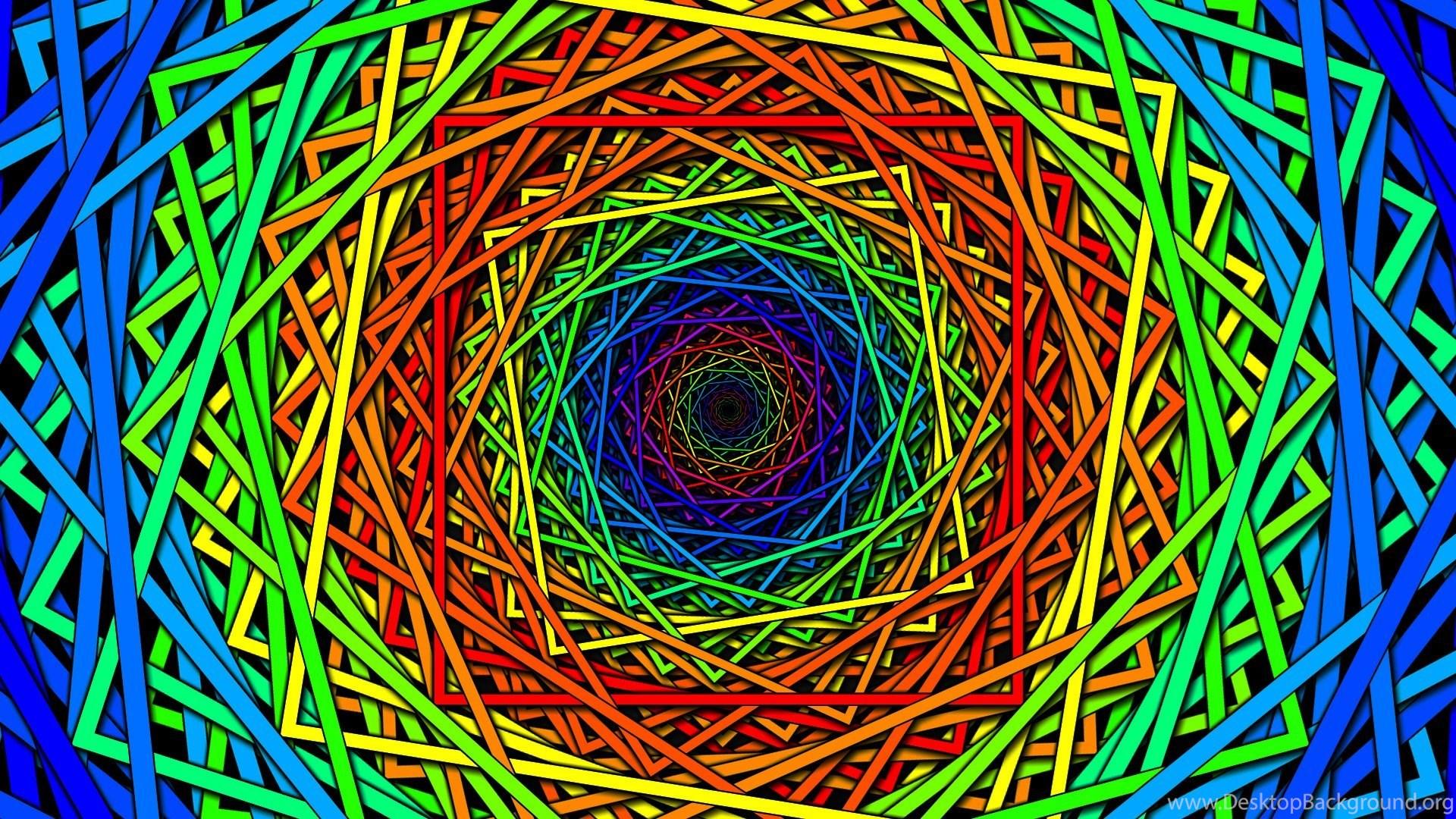 1920x1080 HD Art Psychedelic Rainbow Wallpaper 1080p Full Size. Desktop Background