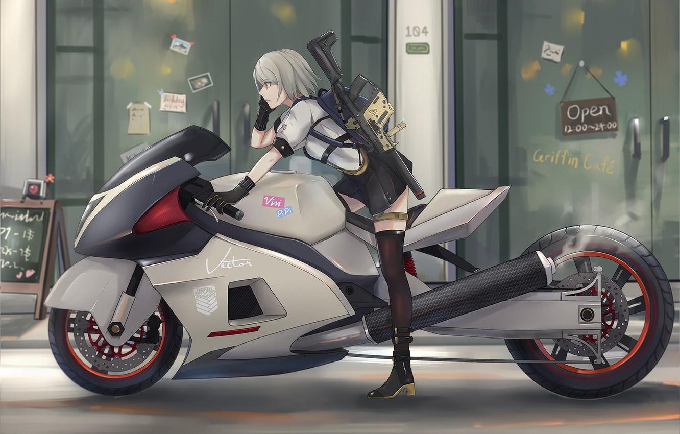 Anime Biker Girl Wallpapers - Top Free Anime Biker Girl Backgrounds ...