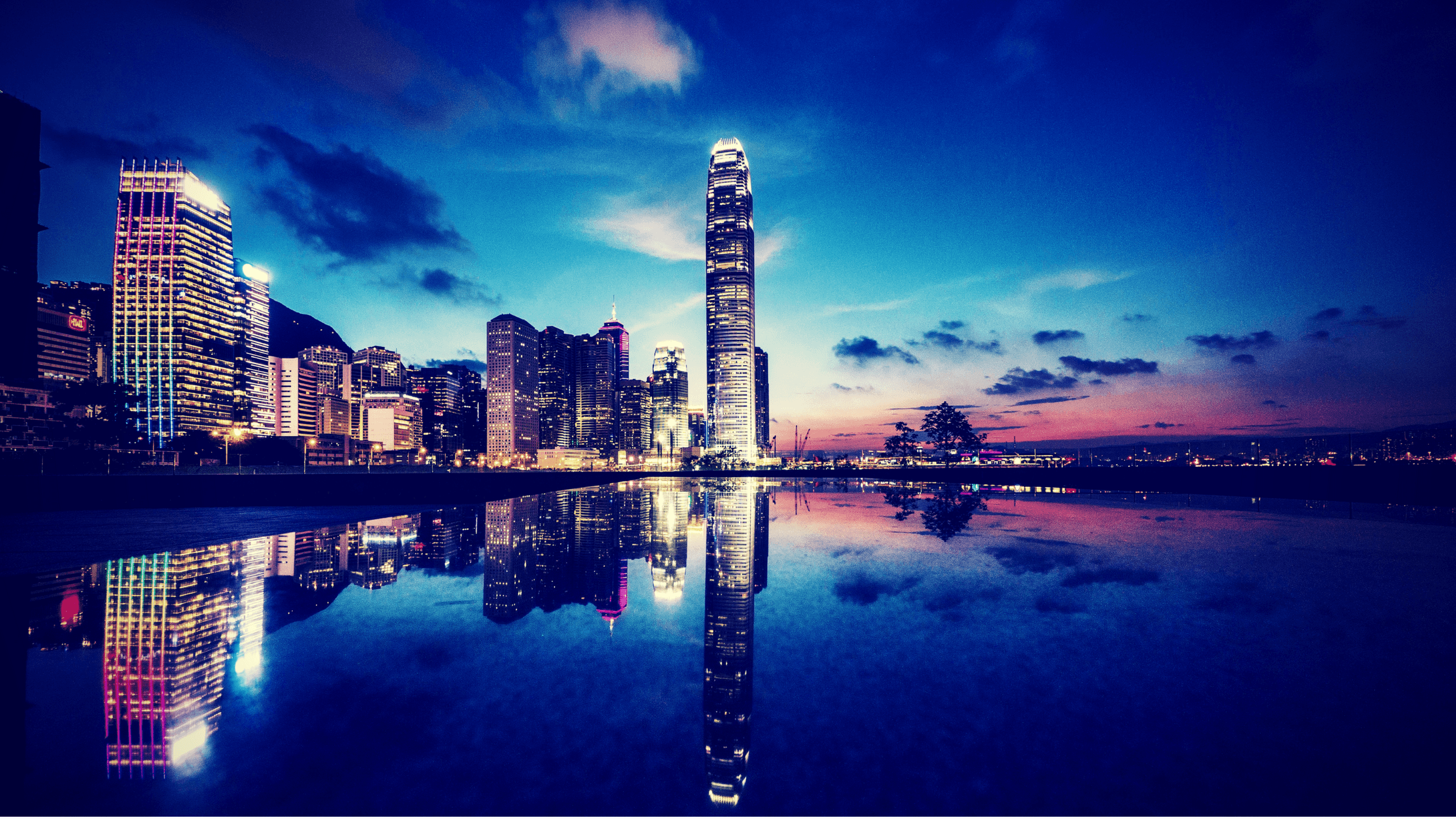2560x1440 City Wallpaper