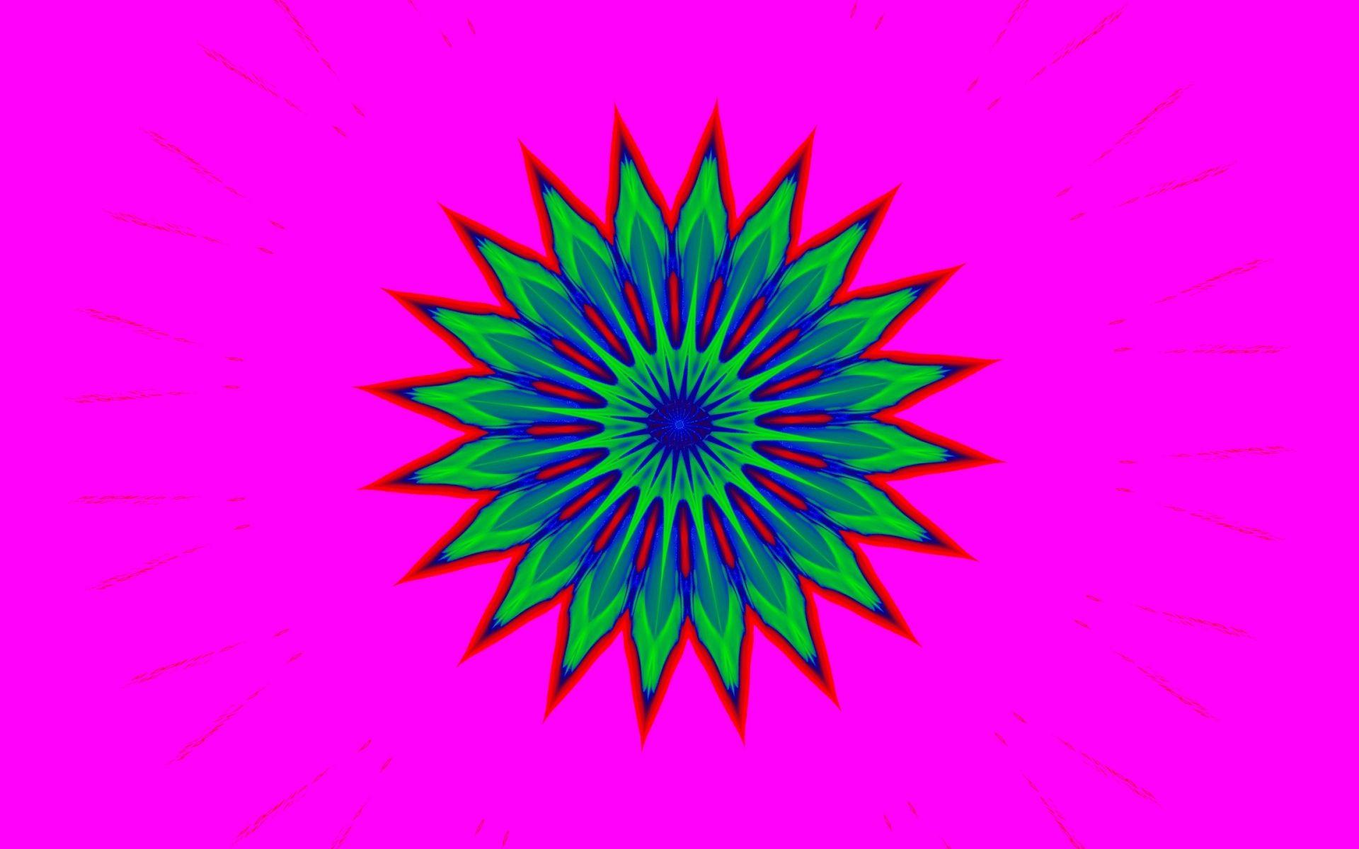 1920x1200 Pastel Retro Flower Pink desktop PC and Mac wallpaper