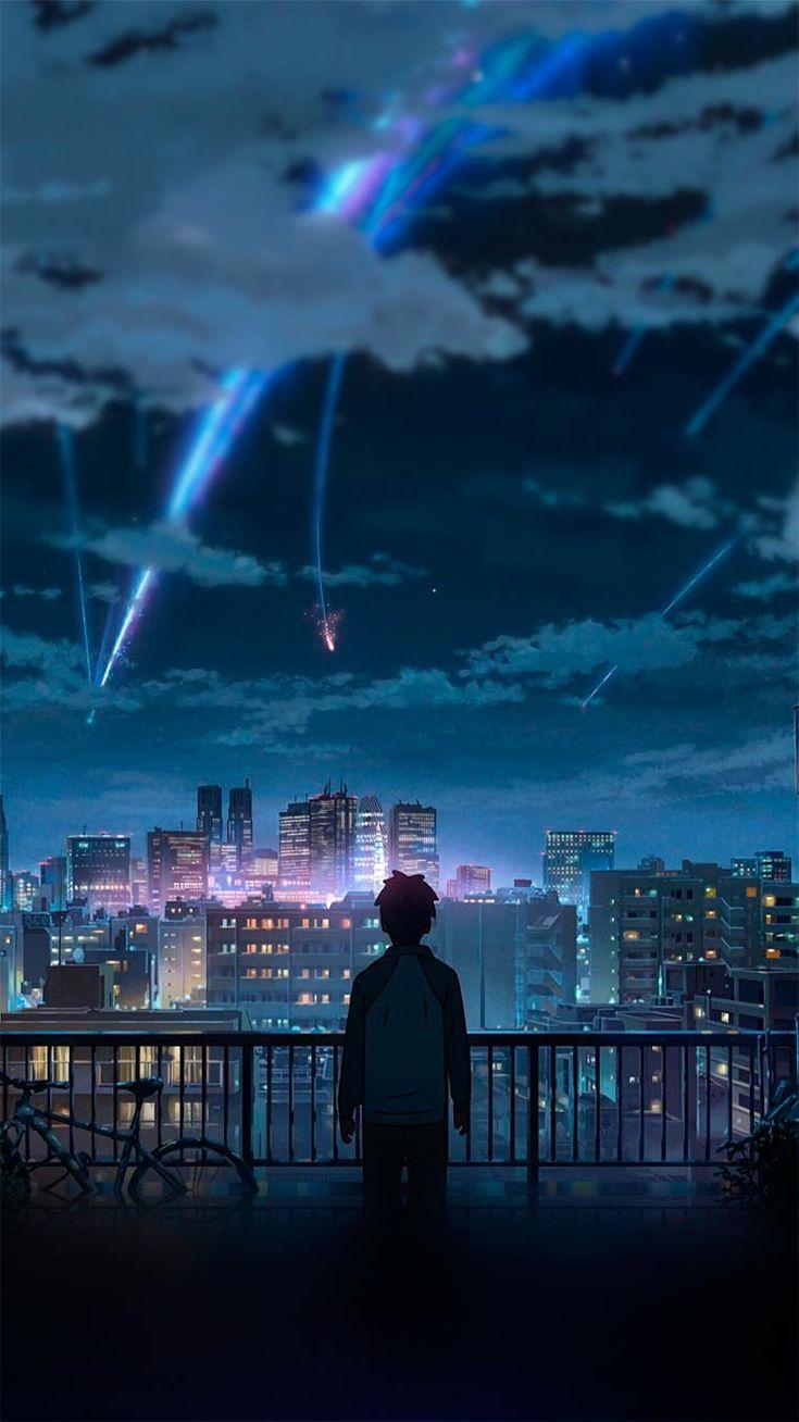 735x1308 Kimi No Na Wa Wallpaper Phone