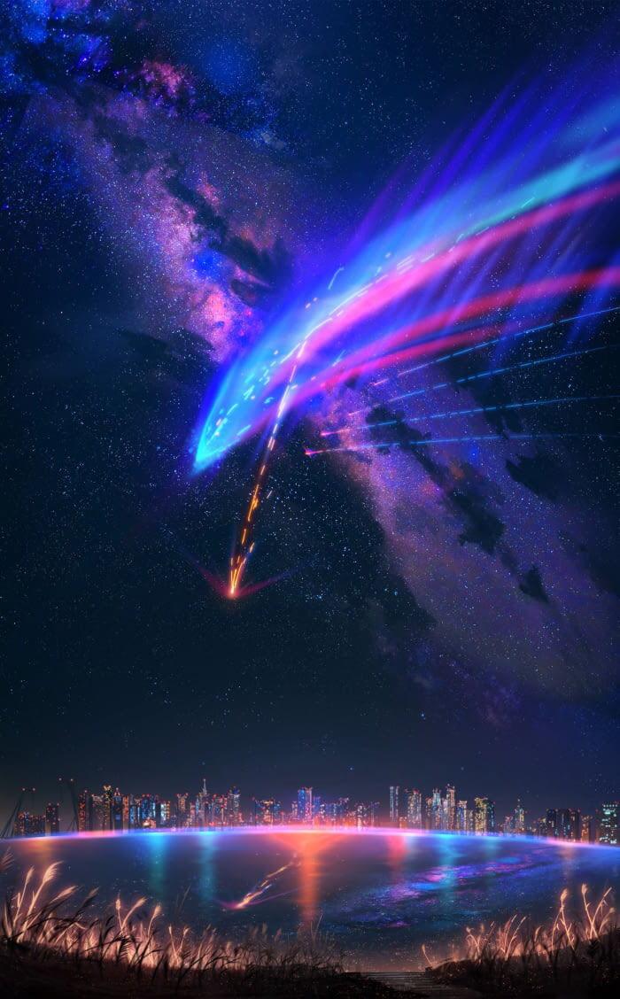 700x1128 Kimi No Na Wa Wallpaper Phone