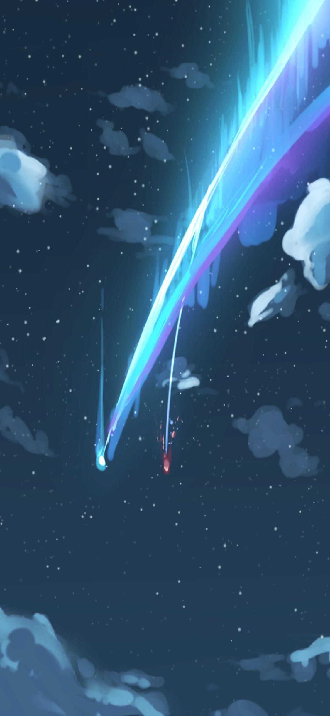 1125x2436 HD Kimi No Na Wa Android Wallpaper