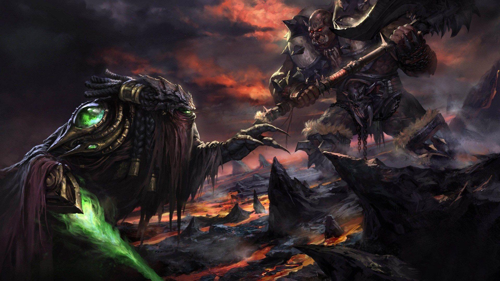 1920x1080 World Of Warcraft, garrosh hellscream, starcraft ii, game, games