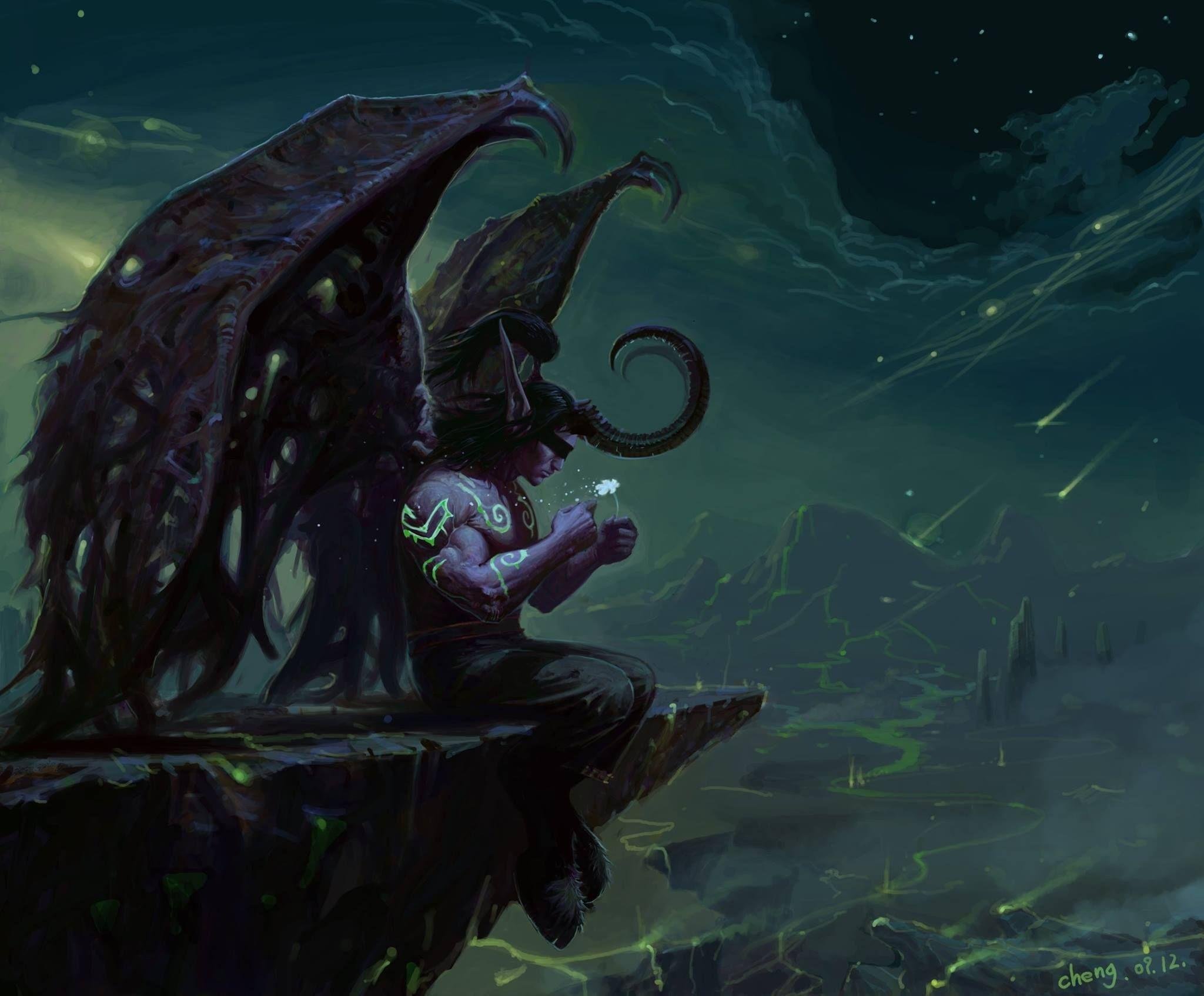 2048x1694 Luxury Illidan Stormrage HD Wallpaper. World of warcraft characters, Illidan stormrage, World of warcraft