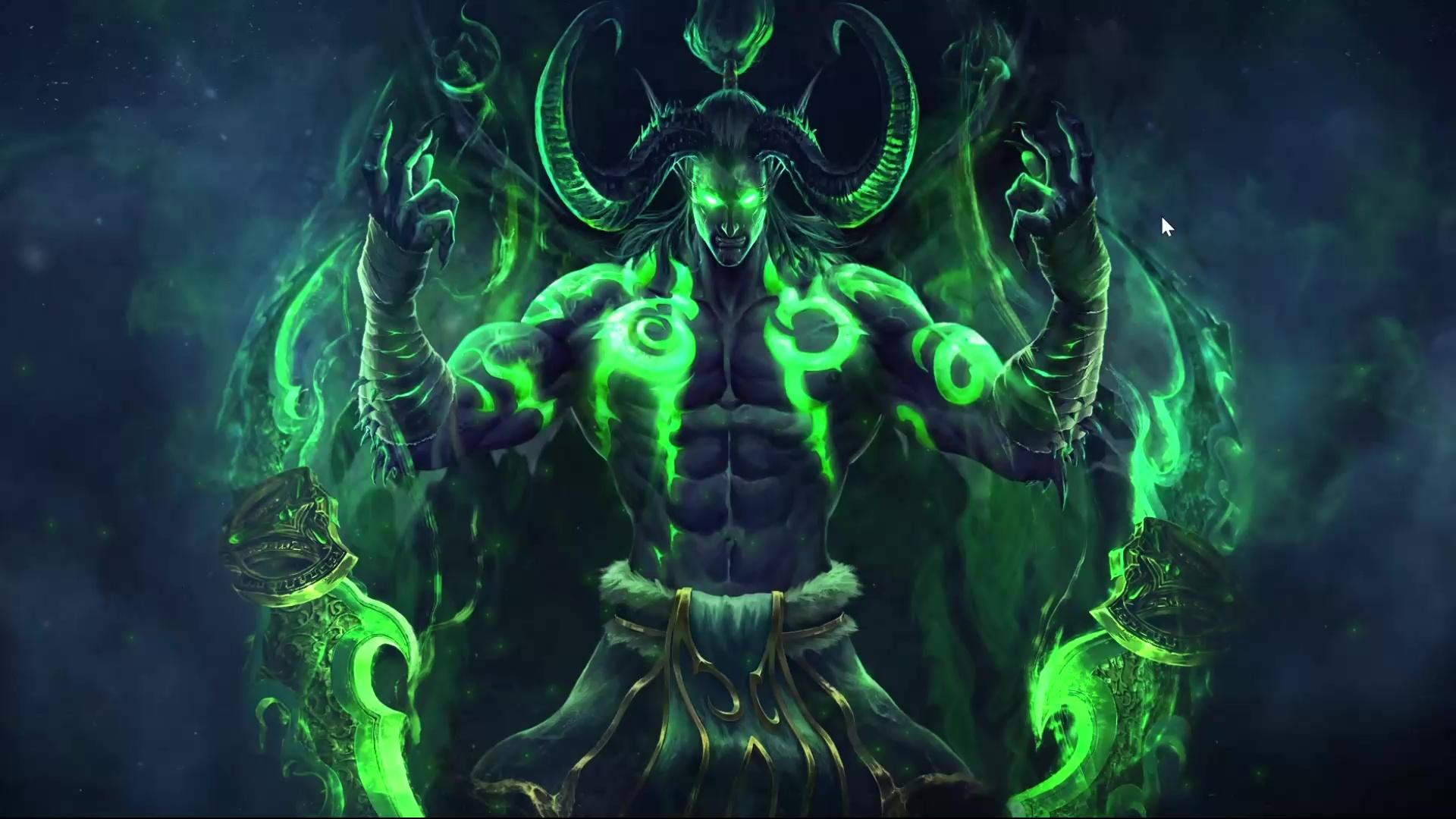1920x1080 Illidan Stormrage World Of Warcraft Live Wallpaper