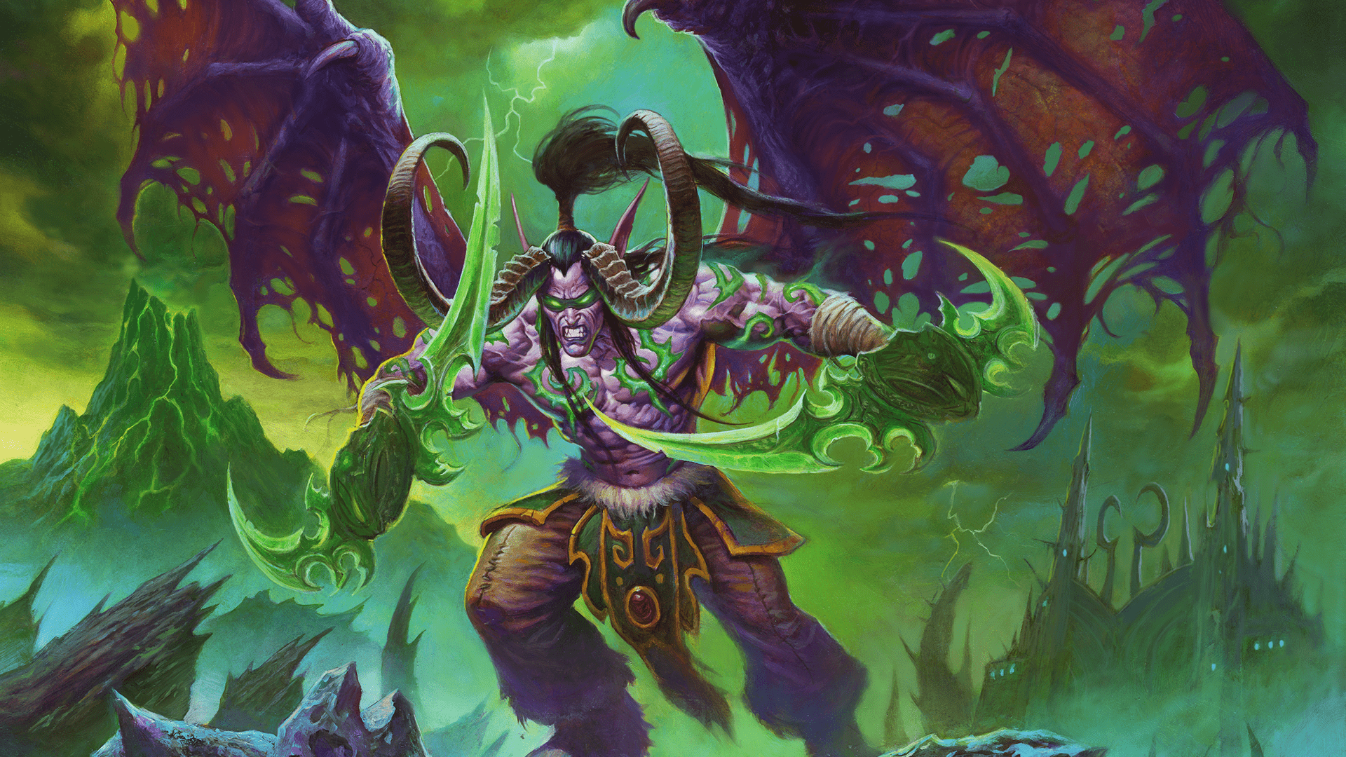 1920x1080 Hearthstone introduces Illidan Stormrage as it's first new Hero Class since Launch