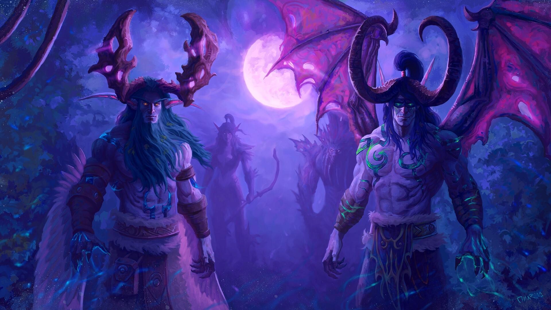 1920x1080 HD Wallpaper for theme: Illidan Stormrage HD wallpaper, background