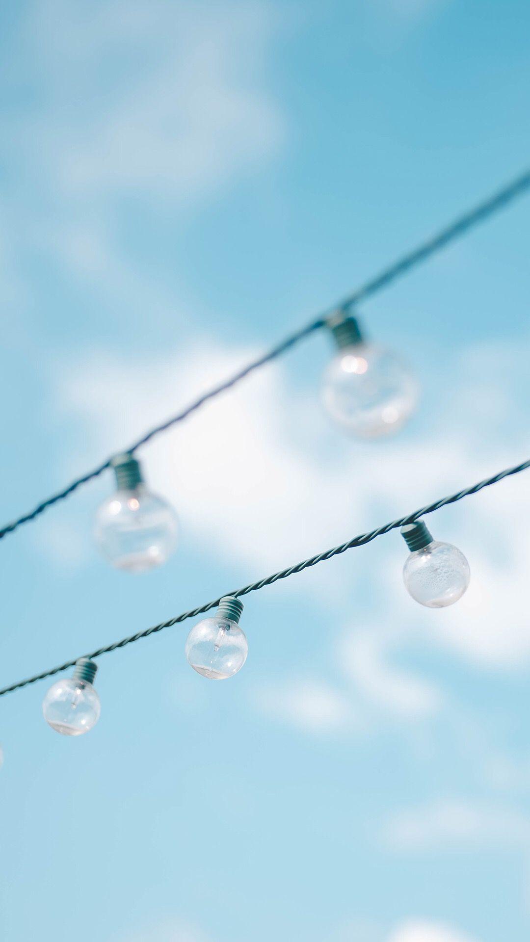 1080x1920 Light Blue iPhone Wallpaper