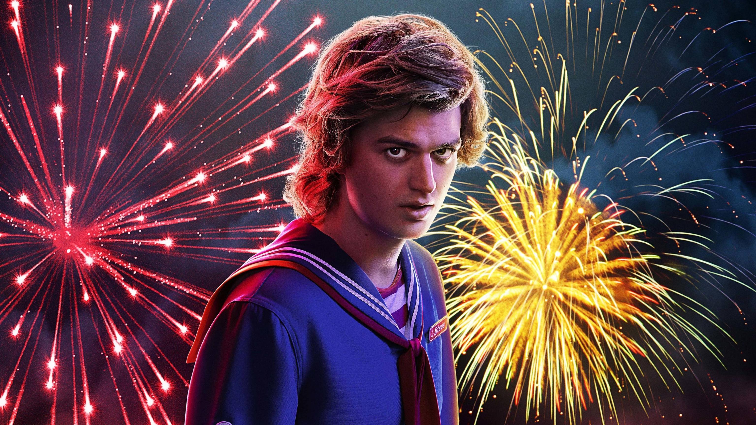 3072x1728 Joe Keery Stranger Things 3 4K Wallpaper, HD TV Series 4K Wallpaper, Image, Photo and Background