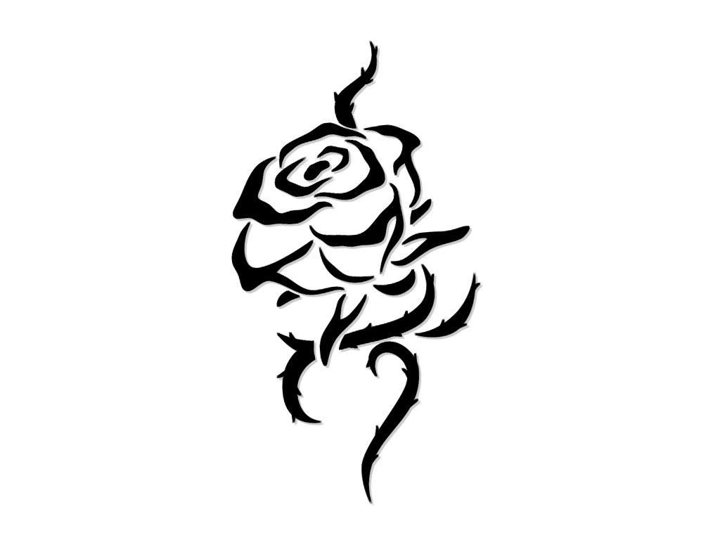 1024x768 rose tattoo designs