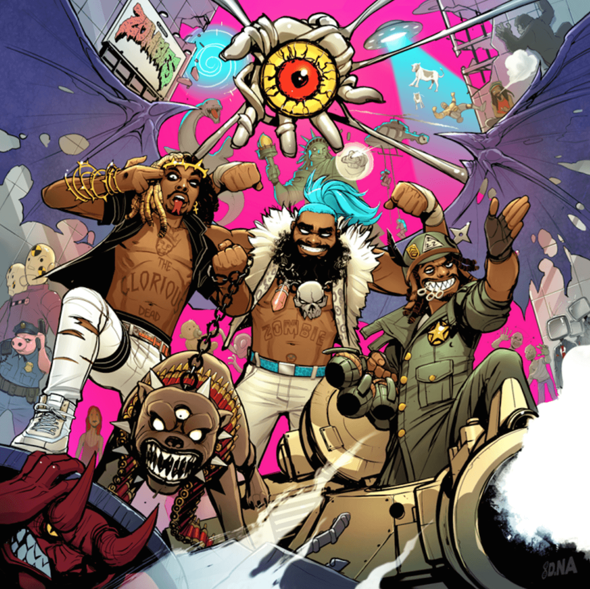1200x1199 Review: Flatbush Zombies' 3001: A Laced Odyssey Much Amazing