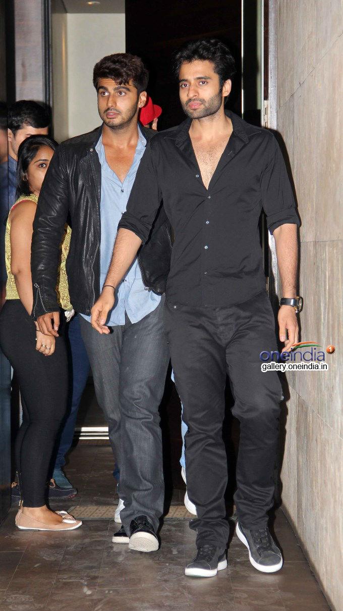 680x1210 Arjun Kapoor and Ranbir Kapoor attends Youngistaan film screening Photo