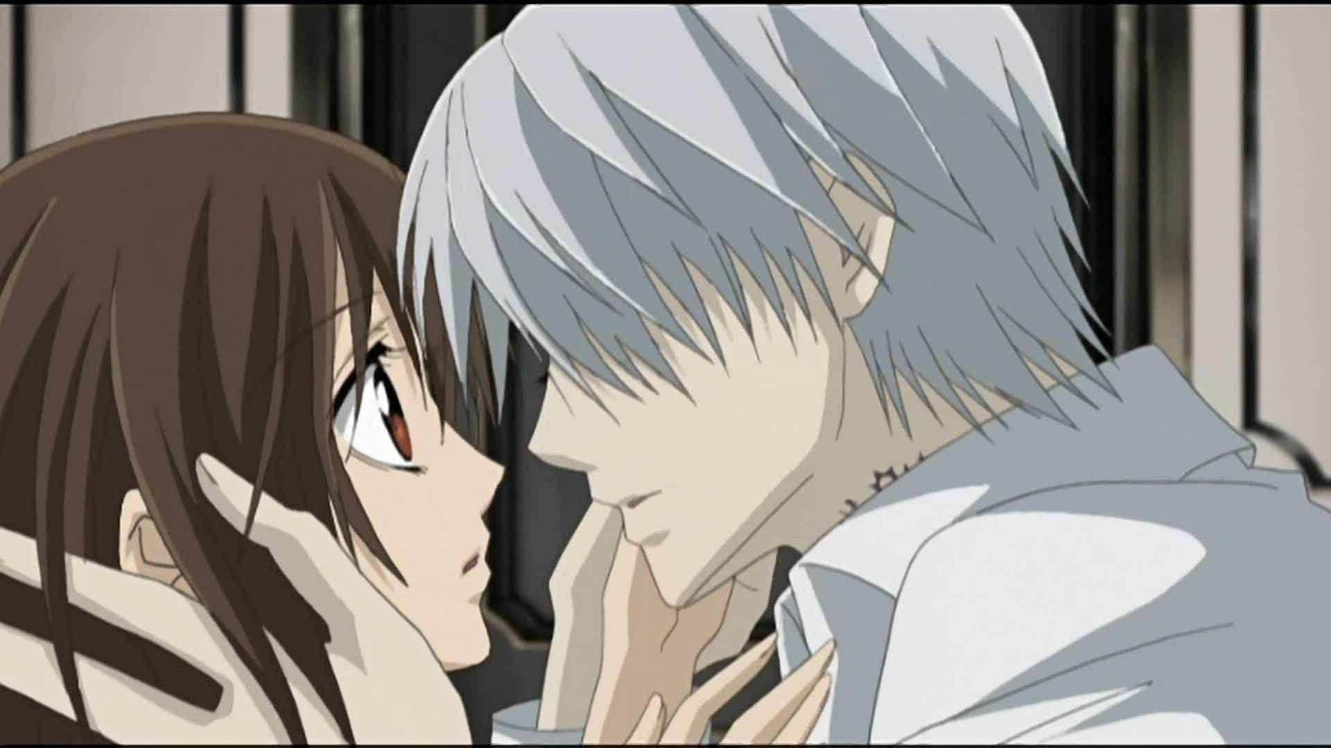 1920x1080 Vampire Knight kiss. Zero Kiryuu Vampire Knight Guilty