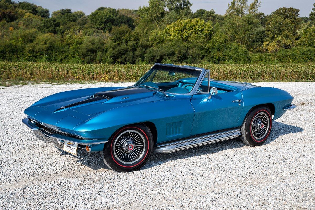1200x800 Marina Blue 1967 Chevrolet Corvette